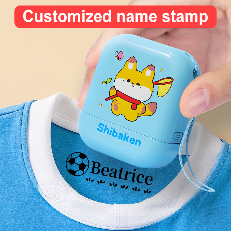 Kids Education Name - ‌ Personalisiertes Namensstempel-Set - Wasserfestes Spielzeug