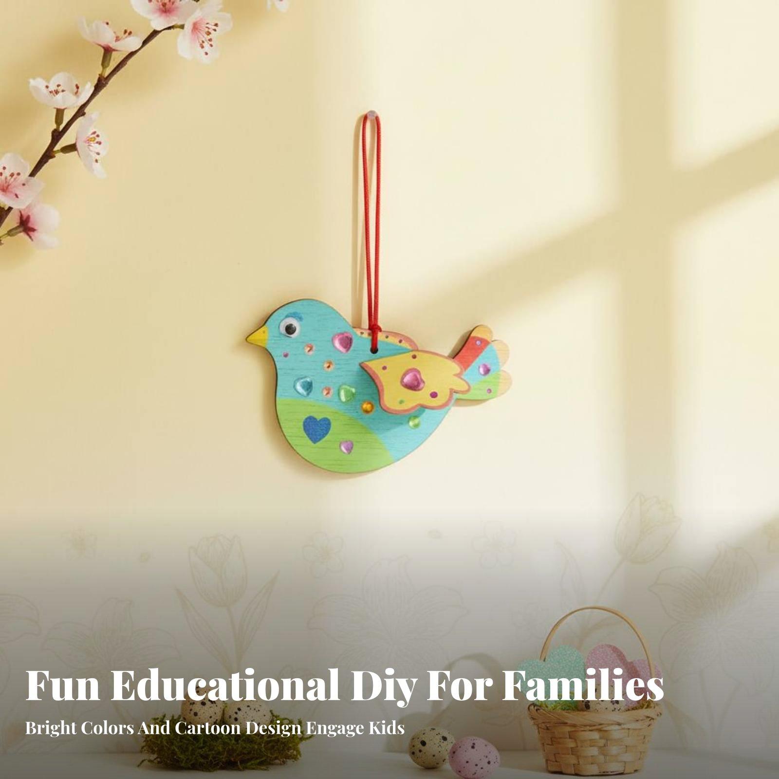 DIY Holz-Vogel-Ornament Bastel – Kids Education Activities Bewertung und Preis