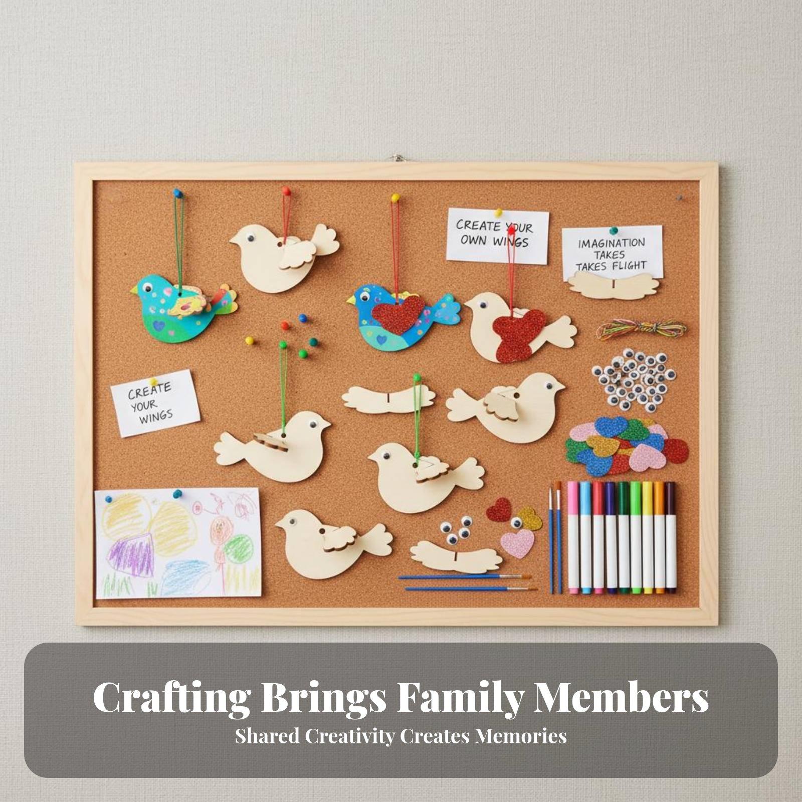 DIY Holz-Vogel-Ornament Bastel – Kids Education Activities Bewertung und Preis