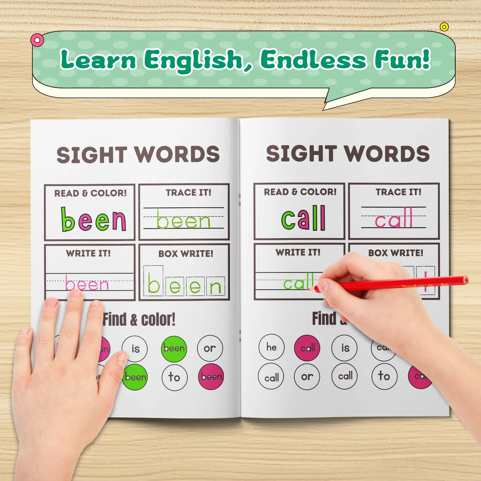 Englisches Wort-Malbuch für Ki – Kids Education Activities Bewertung und Preis