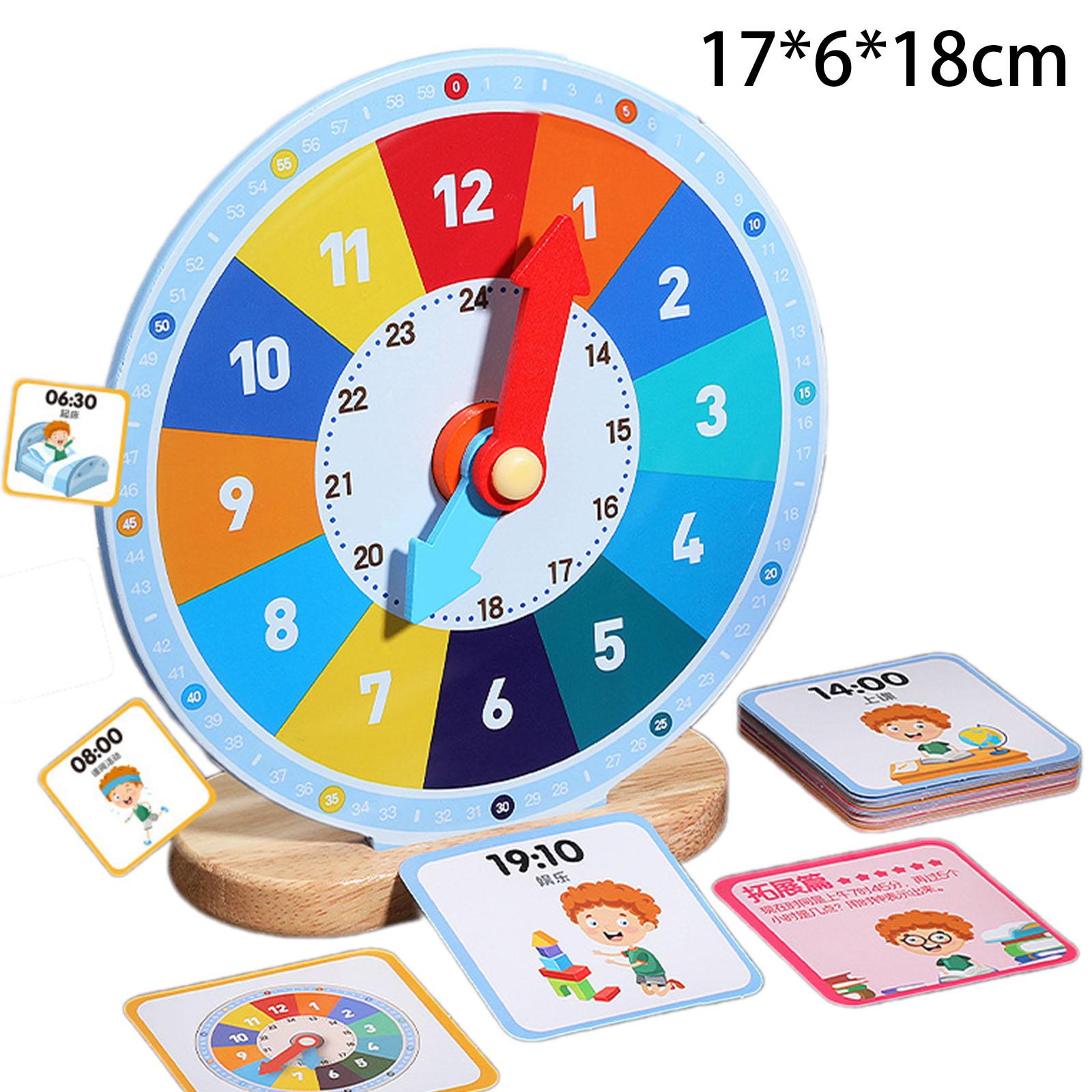 Holz-Lernuhr für Kinder, analo – Kids Education Number Bewertung und Preis