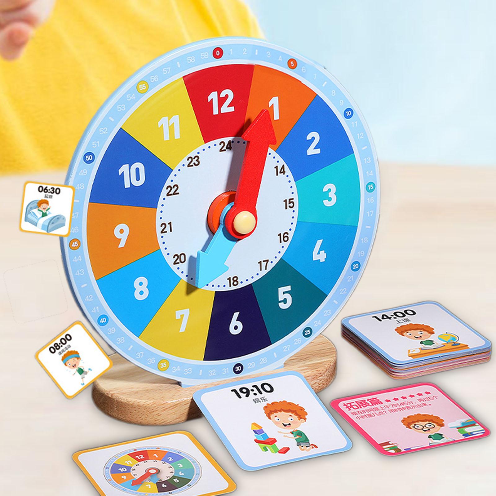 Holz-Lernuhr für Kinder, analo – Kids Education Number Bewertung und Preis