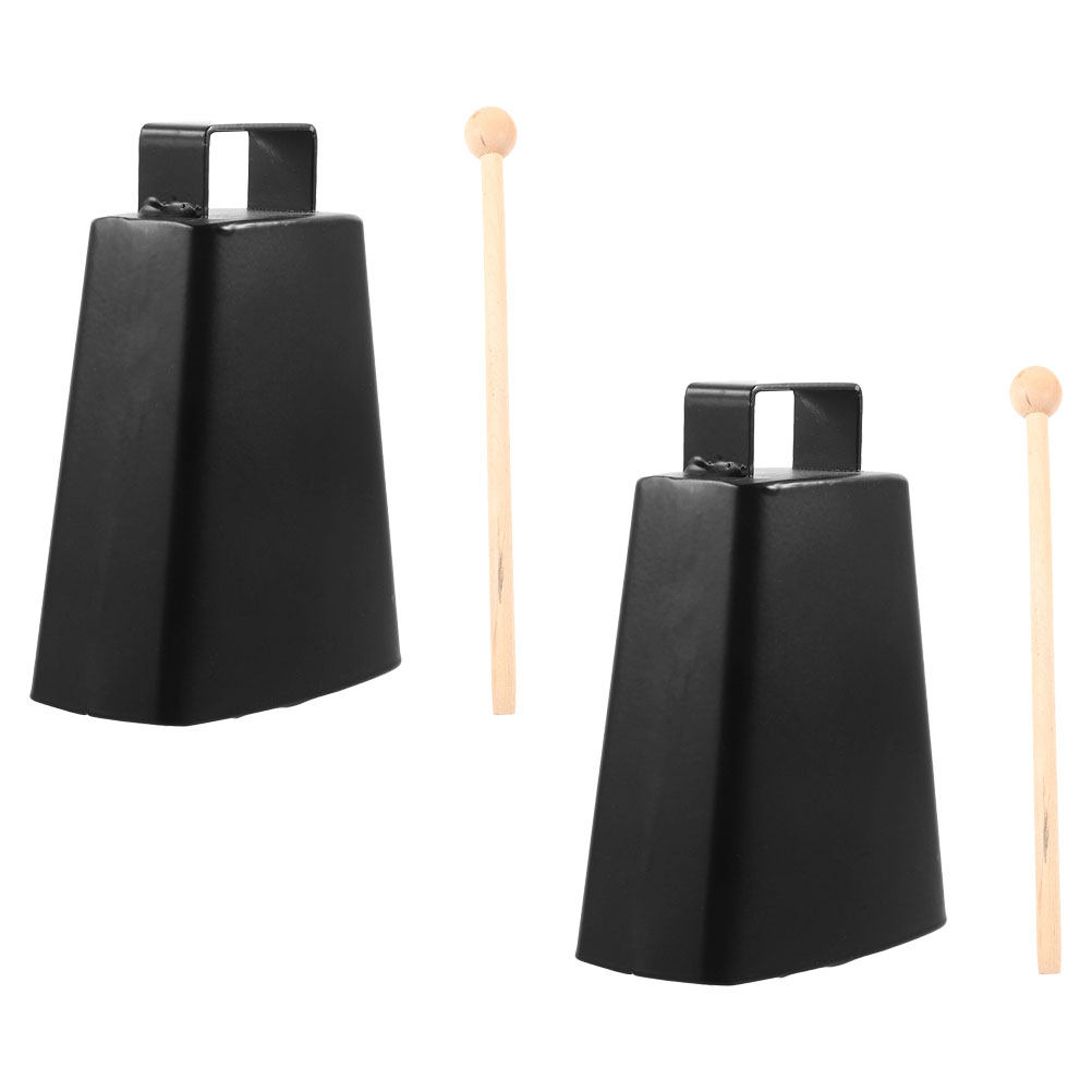 2 Sets Metall-Kuhglocken, Hand – Kids Education Activities Bewertung und Preis