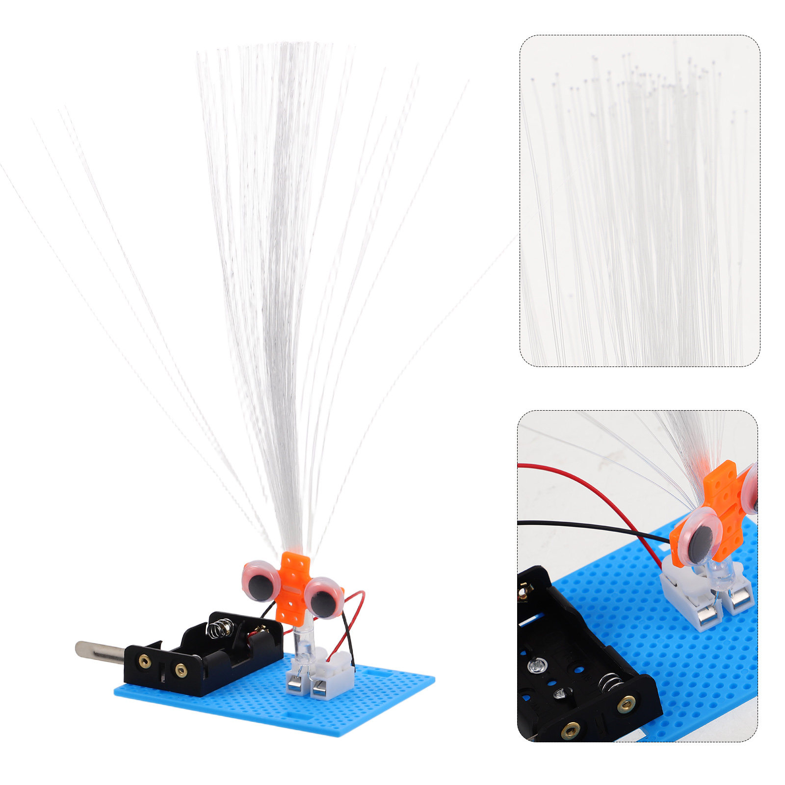 1 Set DIY Glasfaser-Licht-Expe – Kids Education Activities Bewertung und Preis