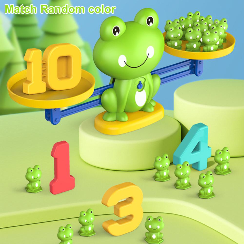Frosch-Balance-Mathematikspiel – Kids Education Number Bewertung und Preis